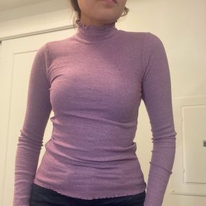 Pink long sleeve top